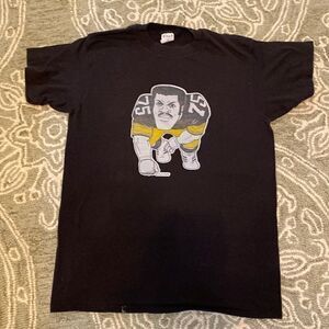 Vintage Single Stitch Mean Joe Green Tshirt Large